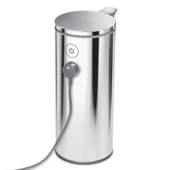 Simplehuman 9oz Rechargeable Stainless Steel Sensor Pump, Polished Silver - Picture 3 of 6